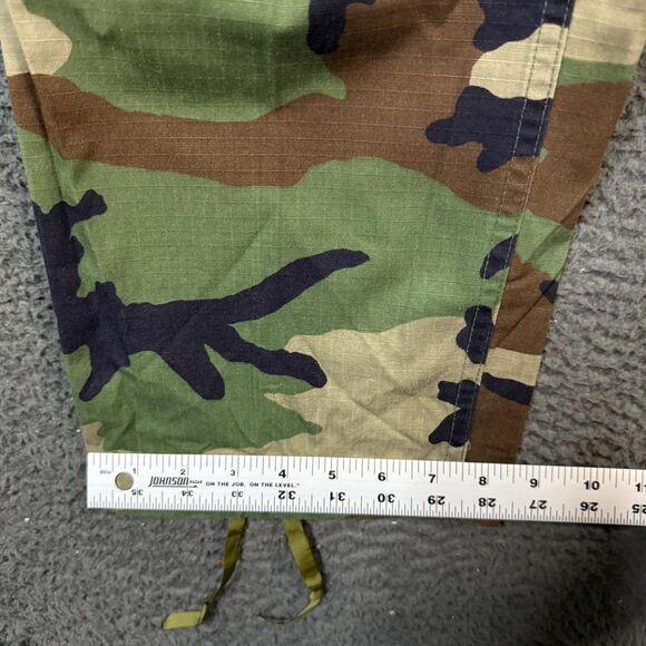 Military Pants Mens Medium Regular Woodland BDU Army Trouser Combat - Picture 11 of 12